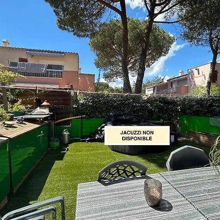 Eureka 58 - 4personnes -piscine Jardin - 100m Village Naturiste Et Plages Apartment Agde